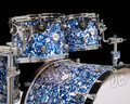 DW Design Series 5pc Shell Pack - Blue Lightning 10/12/14/16/22