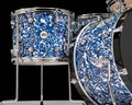 DW Design Series 4pc Frequent Flyer Kit - Blue Lightning