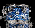 DW Design Series 4pc Frequent Flyer Kit - Blue Lightning