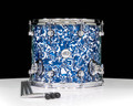 DW Design Series 12x14 Floor Tom Blue Lightning
