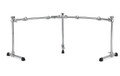 A curved rack system built for large double bass drum kits. Offers clean symmetry, fast setup, and rock-solid performance with minimal footprint. Shop Now at Cymbalfusion.com