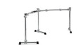 A curved rack system built for large double bass drum kits. Offers clean symmetry, fast setup, and rock-solid performance with minimal footprint. Shop Now at Cymbalfusion.com