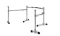 Three-sided curved drum rack built for large 6+ piece kits, fast setups, and maximum flexibility. Clean, expandable, and rock solid. Shop now at CymbalFusion.com