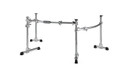 Three-sided curved drum rack built for large 6+ piece kits, fast setups, and maximum flexibility. Clean, expandable, and rock solid. Shop now at CymbalFusion.com