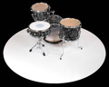 DW Design Series 4pc Frequent Flyer Kit - Black Lightning
