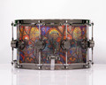 DW Collector's Skullkeeper Acrylic 8x14 Snare - Black Nickel