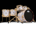 DW Collector's 6pc Purpleheart - Diamond Nebula Gold Hardware