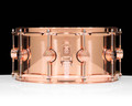 DW Collector's Series 6.5x14 3mm Copper Polished Snare Drum with Copper Hardware