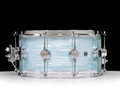 DW Collector's 6.5x14 SSC Maple Snare - Pale Blue Oyster