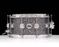 Used DW Collectors 7x14 Standard Maple Snare Black Galaxy FP
