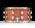 DW Collector's Series 3 Shell with Nickel Hardware Natural Hard Satin Lacquer side view