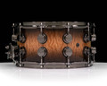 DW Collector's Series 7x14 Moabi on Maple Mahogany Shell - Candy Black