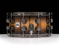 DW Collector's Series 7x14 African Chenchen on Maple Mahogany Shell - Candy Black Burst