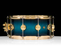 DW Collector's Series 6.5x14 Curly Maple on Cherry Mahogany - Regal to Black