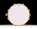DW Collector's Series 8x13 Snare Drum - Natural Satin Oil with Gold Hardware