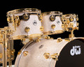 DW Collector's Maple Mahogany 7pc Broken Glass with Gold