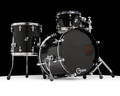 Used Sonor SQ2 Beech Piano Black 3PC Shell Pack