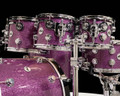 DW Collector's Original Standard Maple 6pc Shell Pack - Purple Glass