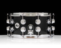 DW Collector's 7x14 SSC Maple Snare - Gloss Black w/Chrome HW
