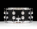 DW Collector's 7x14 SSC Maple Snare - Gloss Black w/Chrome HW