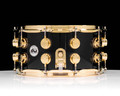 DW Collector's 7x14 SSC Maple Snare - Gloss Black w/Gold HW