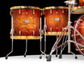 Yamaha PHX 6pc Shell Pack - Textured Amber Sunburst with Gold Hardware 8/10/12/14/16/22