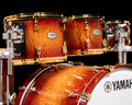 Yamaha PHX 6pc Shell Pack - Textured Amber Sunburst with Gold Hardware 8/10/12/14/16/22