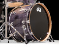 DW Collector's Series Maple Rock Kit -  Purple/Ebony Stain Lacquer