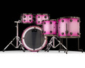 DW Collector's 5pc Shell Pack - Pink Glitz w/Black Nickel