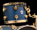 DW Collectors SSC Maple in Regal Blue Satin Oil with Gold Hardware 3pc 12/16/22