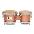 LP Martin Cohen Traditional Fiberglass Champagne Sparkle Bongos front view