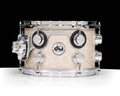 DW Collectors Maple/Mahogany Shell 7x10 Broken Glass w/ Chrome HW front view