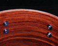 Tama Starclassic Bubinga Drum Kit - Figured African Cherry Outer Ply Limited Product inner shell view
