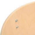 DW Collector's SonicPly Series Snare 7x14 - Diamond Nebula Gold Hardware inner view