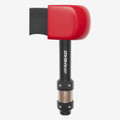 SIDE IMAGE OF RED BASS DRUM BEATER
