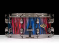 Tama Starclassic Walnut/Birch 6.5x14 Snare Drum – Crimson Sapphire Cascade right side view