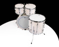 Yamaha Recording Custom 4pc Shell Pack Polar White top view