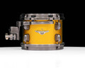Tama Starclassic Maple 6”x8” Tom – Satin Aztec Gold Metallic w/ Smoked Black Nickel Hardware (MAT0806USAM) front view
