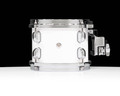 Tama Starclassic Maple 6”x8” Tom – Piano White w/ Chrome Hardware (MAT0806PWH) back view