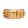 DW True Cast Bronze Snare Drum, 4x14 back view