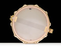 DW Collector's Series SSC Maple 7x14 Snare Drum - Broken Glass with Gold Hardware - bottom view