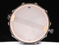 DW Collector's Series SSC Maple Snare Drums Gold Abalone 8x14 Black Nickel bottom view