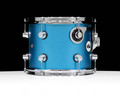 DW Design Series Component Drums 8x10 Aqua Metallic back view