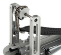 DW Machined Chain Drive Single Bass Drum Pedal w/ Black Footboard (DWCPMCDBK)