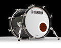 Used Yamaha Absolute Hybrid Maple Bass Drum Solid Black, Drum Shell Size:18x14