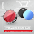 Evans Hydraulic Red Drum Head, 20 Inch product image