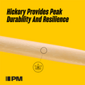 Promark Classic Forward 747B Hickory Drumstick, Oval Wood Tip product image