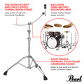 Pearl Curved Boom Cymbal Stand product image 3