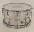 Used Ludwig Supralite 8" x 14" Steel Snare Drum