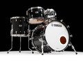 Used Yamaha Absolute Hybrid Maple 4-Piece Drum Set - Solid Black Lacquer